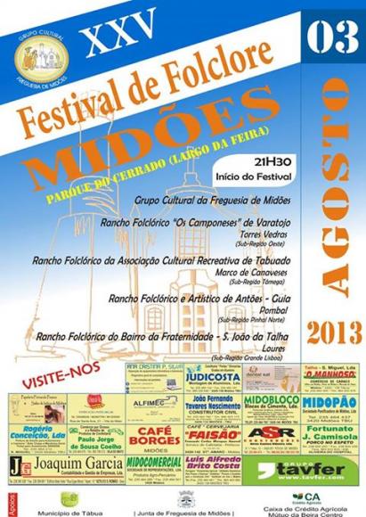 XXV Festival de Folclore de Midões - 2013 XXV Festival de Folclore de Midões - 2013